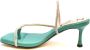 N21 Stijlvolle High Heel Sandalen Green Dames - Thumbnail 3