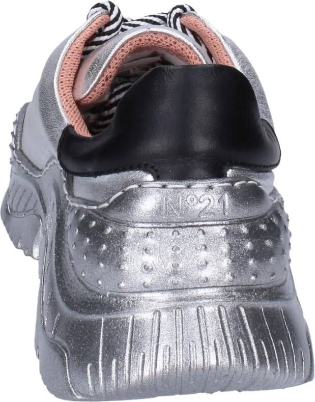 N21 Leren Dames Sneakers Gray Dames