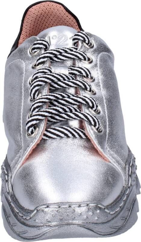 N21 Leren Dames Sneakers Gray Dames