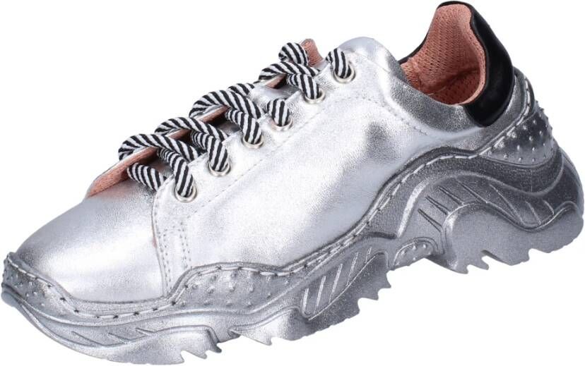 N21 Leren Dames Sneakers Gray Dames