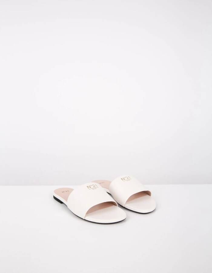 N21 Sliders Beige Dames