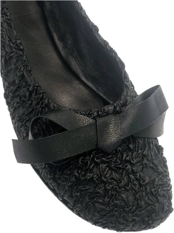 N21 Stijlvolle Balletflats met Uniek Ontwerp Black Dames