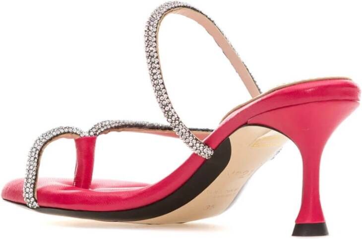 N21 Stijlvolle Sandalen voor Zomerse Dagen Pink Dames