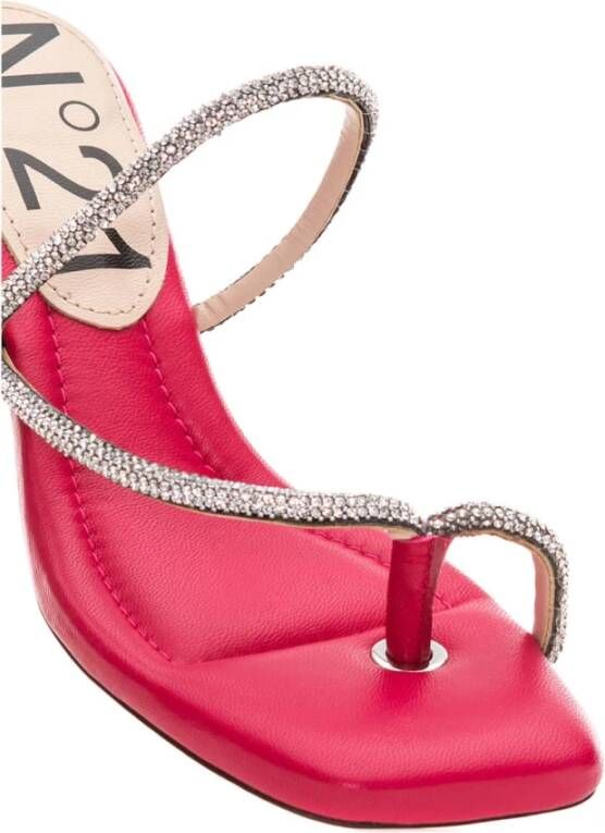 N21 Stijlvolle Sandalen voor Zomerse Dagen Pink Dames