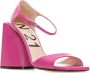 N21 Stijlvolle Zomer Sandalen Pink Dames - Thumbnail 2