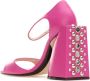 N21 Stijlvolle Zomer Sandalen Pink Dames - Thumbnail 3