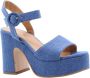 Nando Neri Hoge hak sandalen voor vrouwen Blue Dames - Thumbnail 10