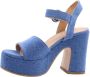 Nando Neri Hoge hak sandalen voor vrouwen Blue Dames - Thumbnail 11