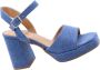 Nando Neri Hoge hak sandalen voor vrouwen Blue Dames - Thumbnail 8