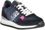 Napapijri Blauwe Sportieve Vetersneakers Blue Dames - Thumbnail 8