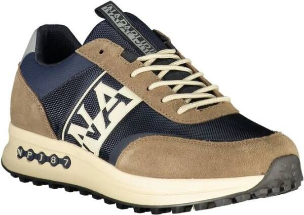 Napapijri Blauwe Veterschoenen Multicolor Heren