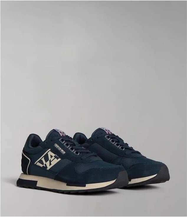 Napapijri Blauwe Virtus Sneakers Blue Heren