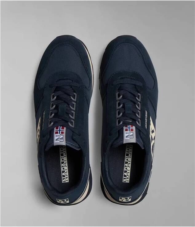 Napapijri Blauwe Virtus Sneakers Blue Heren