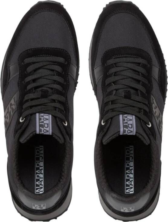 Napapijri Casual hardloopschoenen met contrastdetails Black Heren