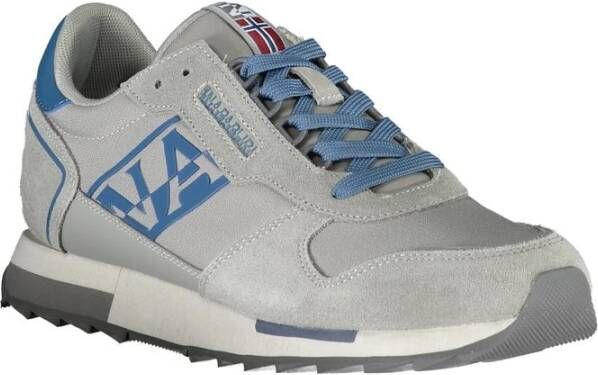 Napapijri Elegante contrast veter sportschoenen Gray Heren