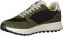 Napapijri Groene Polyester Sneaker met Veters Contrastdetails Logo Multicolor Heren - Thumbnail 3