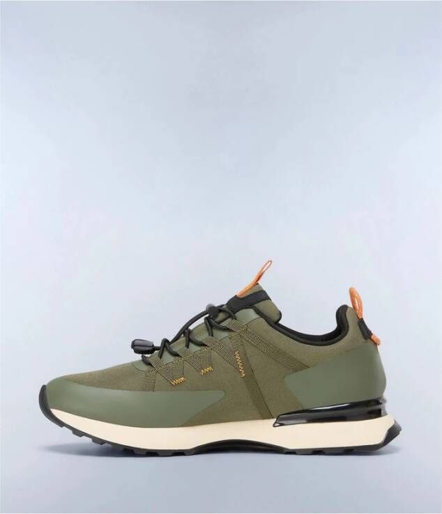 Napapijri Groene Valley Sneaker Lichtgewicht Phylon Rubber Green Heren