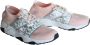 Napapijri Italiaanse Mesh Sneakers Stijlvol Ontwerp Pink Dames - Thumbnail 2