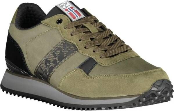 Napapijri Moderne Groene Veterschoenen Green Heren