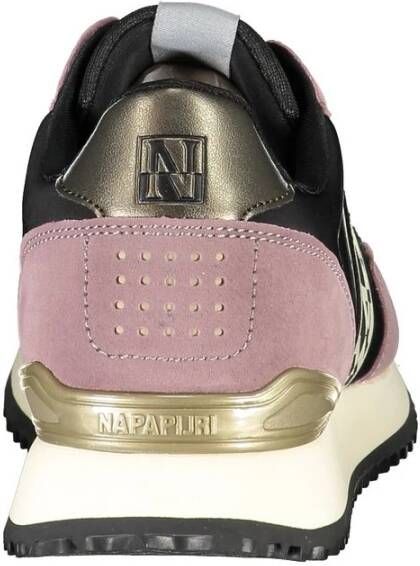 Napapijri Paarse Contrast Sneakers Purple Dames