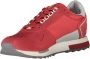 Napapijri Rode Polyester Sneaker met Contrasterende Details Red Heren - Thumbnail 3