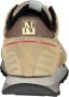 Napapijri Sportieve Veterschoenen Beige Contrast Logo Beige Heren - Thumbnail 3