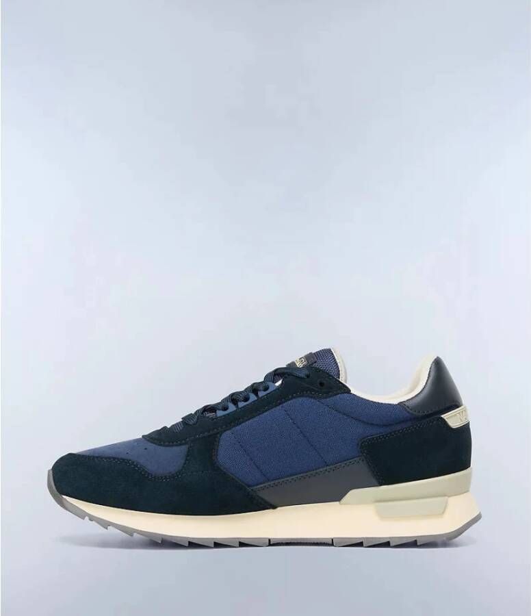 Napapijri Stab Sneaker Bruin Navy Blue Heren