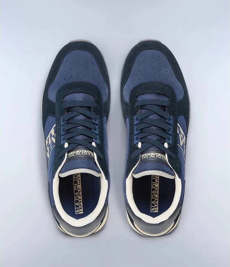 Napapijri Stab Sneaker Bruin Navy Blue Heren