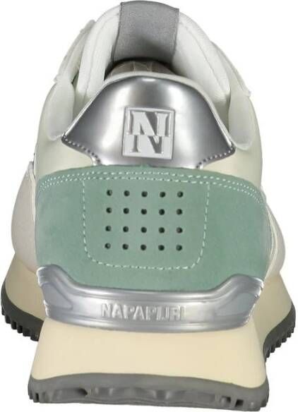 Napapijri Stijlvolle witte sneakers met contrastdetail White Dames