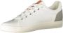 Napapijri Witte Polyester Sneakers met Veters Contrastdetails Logo White Heren - Thumbnail 15