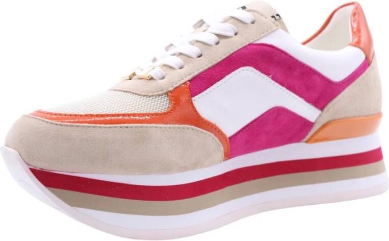 Nathan-Baume Stijlvolle Marseille Sneakers Multicolor Dames