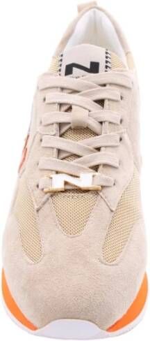 Nathan-Baume Stijlvolle Damessneakers Beige Dames