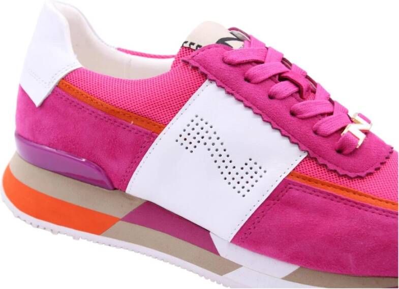 Nathan-Baume Stijlvolle Marville Sneakers voor Vrouwen Pink Dames