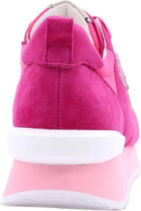 Nathan-Baume Stijlvolle Macon Sneakers voor Vrouwen Pink Dames