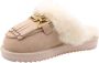 Nathan-Baume Stijlvolle damesslippers Beige Dames - Thumbnail 4