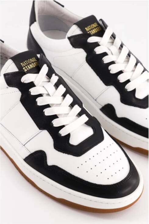 National Standard Handgemaakte Leren Sneakers Ethisch Gemaakt in Portugal White Heren