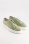 National Standard Handgemaakte Almond Suede Sneakers Green Heren - Thumbnail 2