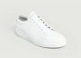 National Standard Handgemaakte Witte Monochrome Sneakers White Heren - Thumbnail 2