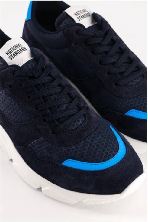 National Standard Fluorescerend Blauw Edition 7 Sneakers Blue Heren