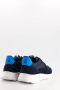 National Standard Handgemaakte Ethische Sneakers Blauw Fluorescerend Blue Heren - Thumbnail 4