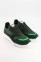 National Standard Handgemaakte Ethische Sneakers Kaki Fluo Green Heren - Thumbnail 8