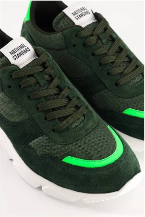 National Standard Fluorescerend Groen Edition 7 Sneakers Green Heren