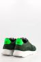 National Standard Handgemaakte Ethische Sneakers Kaki Fluo Green Heren - Thumbnail 10