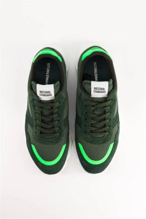 National Standard Fluorescerend Groen Edition 7 Sneakers Green Heren