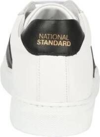 National Standard Handgemaakte Black Band Sneakers White Dames