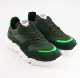 National Standard Handgemaakte Ethische Sneakers Kaki Fluo Green Heren - Thumbnail 2