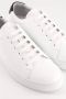 National Standard Handgemaakte Ethische Sneakers Wit Zwart White Heren - Thumbnail 4