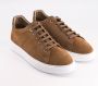 National Standard Handgemaakte Ethische Suède Sneakers Brown Heren - Thumbnail 2