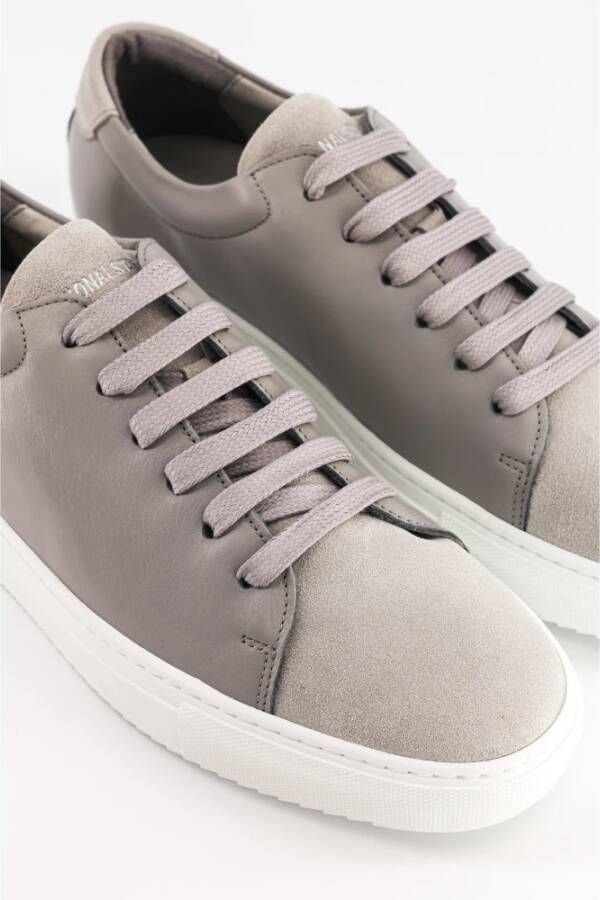 National Standard Handgemaakte Grijze Suède Sneakers Gray Heren