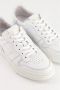 National Standard Handgemaakte Witte Monochrome Sneakers White Dames - Thumbnail 10